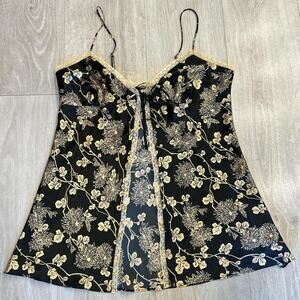 Victoria's Secret black and gold slip. Size XL